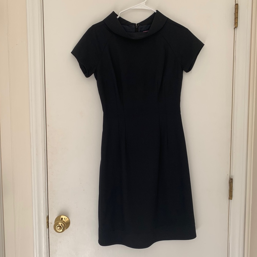 Eliza J size 2 navy dress